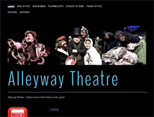 Tablet Screenshot of alleyway.com